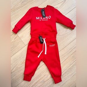 Milano Di Rouge Sweat Suit Never Worn